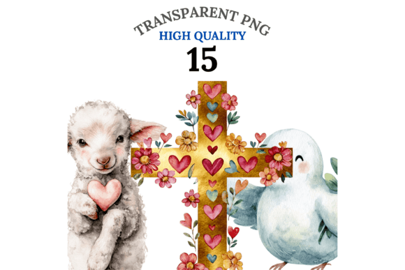 Bible Clipart Set: Illustrations for Faith-Based Branding