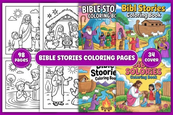 Bible Stories Coloring Pages