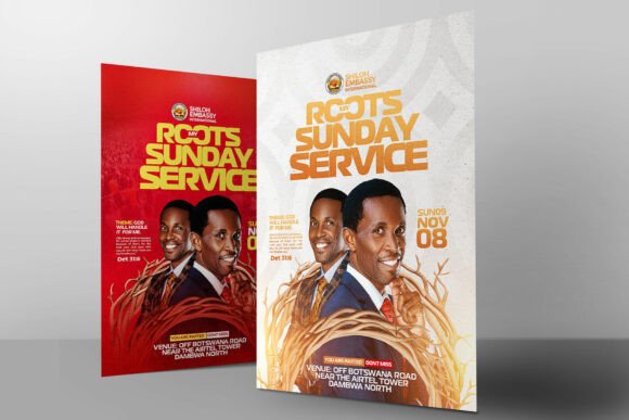 Church Poster Design Template for Print Templates