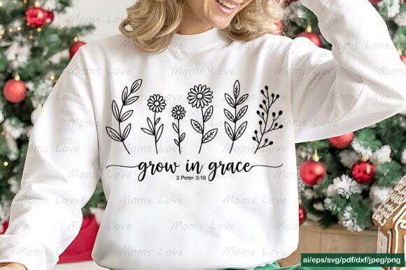 Grow in Grace: Crafts Graphic Design Asset
