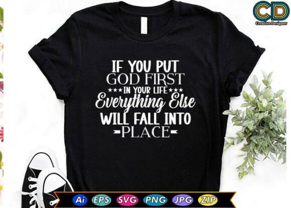 If YOU PUT GOD FIRST in YOUR LIFE EVERYT — Crafts