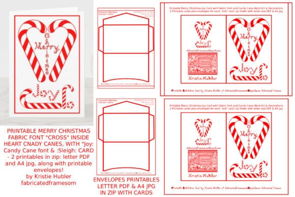 Merry Christmas Cross Heart Joy Sleigh Crafts
