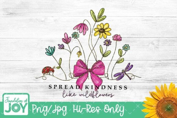 Spread Kindness PNG, Gold Brushstroke for T-Shirts
