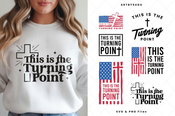This is the Turning Point SVG PNG Bundle — Print Templates